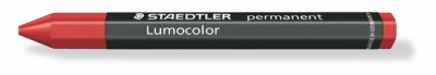 Jelölőkréta, mindenre író, (omnigraph), STAEDTLER "Lumocolor 236", piros